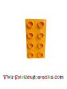 Lego Duplo plate Basic 2x4 (40666) Medium orange
